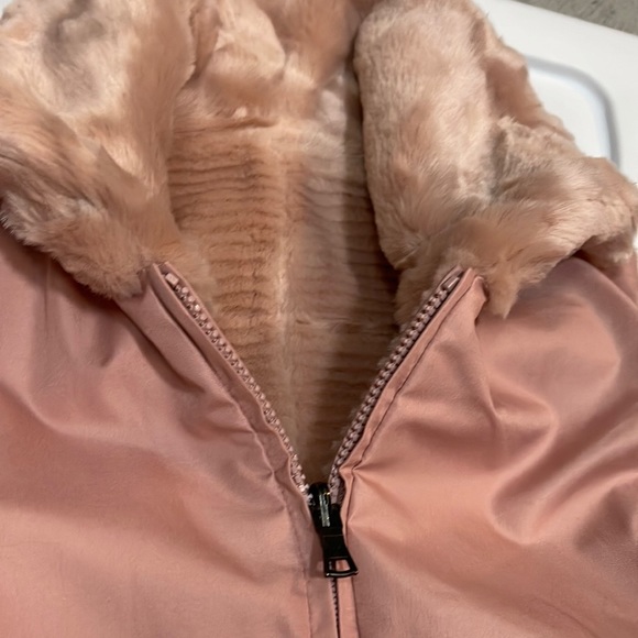 LIZ CLAIBORNE mars puffer vest with faux fur (23G9C57) - Picture 15 of 15